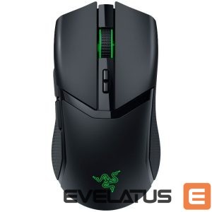 Datora pele Razer  Razer Cobra Pro Wireless Gaming Mouse, Razer Focus Pro 30K Optical Sensor, 30000 DPI, Optical Mouse Switches Gen-3, 77g Weight, 10 Customizable Controls, Chroma  Lighting, Razer HyperSpeed Wireless, BT, Speedflex Cable Type C, Up to 170 hours battery Black
