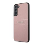 Aizmugurējais vāciņš Guess Samsung Samsung S22 Plus PU Leather Saffiano Case Pink