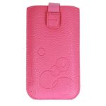 Maciņš universāla kabata iLike Universal Leather Pocket Case XL Rose