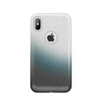 Aizmugurējais vāciņš iLike Apple iPhone X / iPhone XS Gradient Glitter 3in1 case Smoked