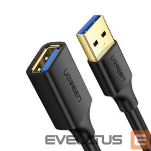 Parveidotājs Ugreen  Cable cord extension adapter USB 3.0 (female) - USB 3.0 (male) 2 m Black