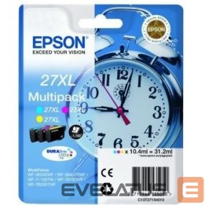 Aksesuāri un izejmateriāli EPSON  Cartridge Multipack  T2715  Ink Cartridge, 1 x Cyan, 1 x Magenta and 1 x Yellow Cartridge 