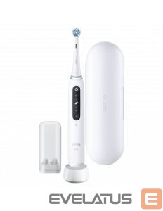 Zobu birste Oral-B  Electric Toothbrush iO5 Rechargeable, For adults, Number of brush heads included 1, Quite White, Number of teeth brushing modes 5 