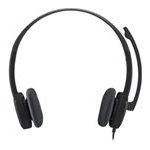Vadu austiņas Logitech  TECH H151 Stereo Headset Black