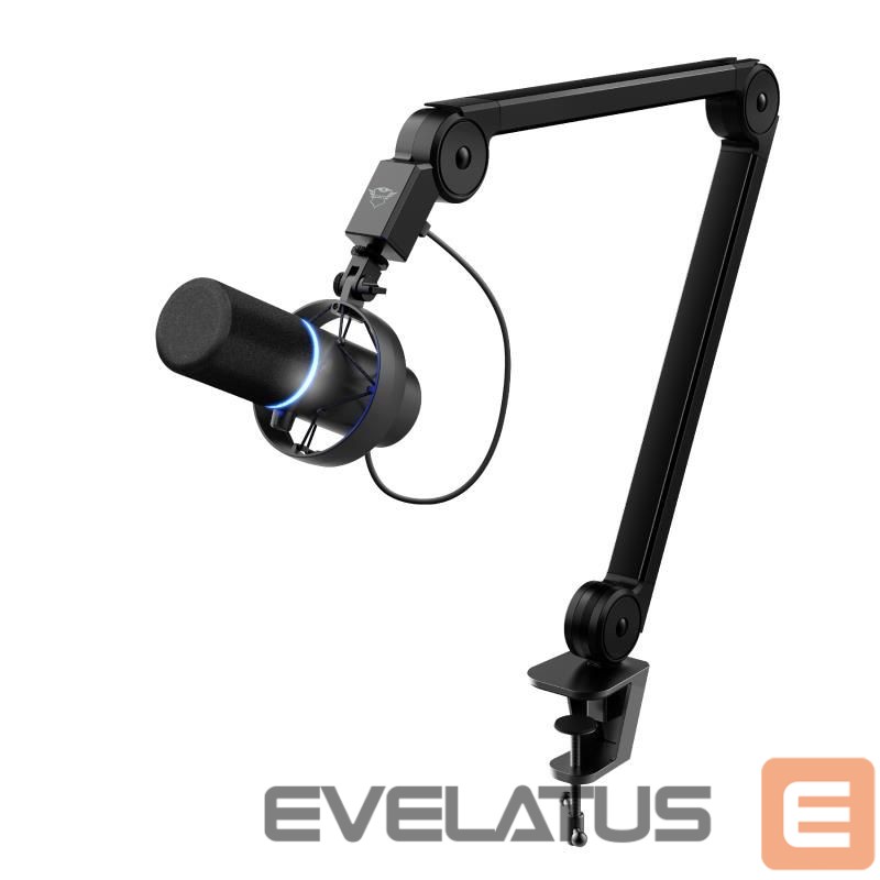 Austiņas ar mikrofonu Trust MICROPHONE GXT 255+ ONYX/24354