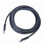 Nevadāms centrmezgls Gembird  PATCH CABLE CAT5E UTP 1M/BLACK PP12-1M/BK 