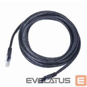 Nevadāms centrmezgls Gembird  PATCH CABLE CAT5E UTP 1M/BLACK PP12-1M/BK 