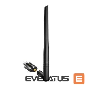 Rūteris Cudy  WU1400 AirMax AC1300 Dual Band WiFi USB Adapter USB 3.0 Detachable Antenna High Gain Black 