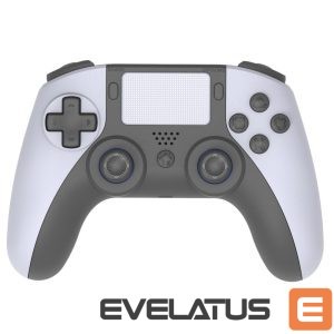Kontrolieris GameBox  P5 Analog Wirless Game Controller for PS5 - Play Station 5 Dual Vibration Mic Touch White