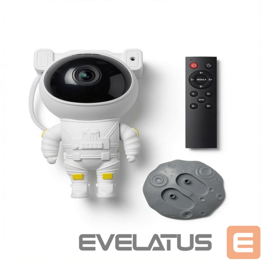 LED Prožektors iLike A1 Astronout 360 degree Rotate Head Star Sky & Nebula projector with Remote