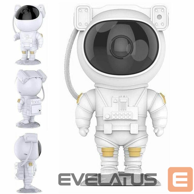 LED Prožektors iLike A1 Astronout 360 degree Rotate Head Star Sky & Nebula projector with Remote
