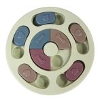 Cita prece iLike  Dog Treat Puzzle Feeder diam.24cm Interactive Slow-Eating Toy Training Game Multicolor 