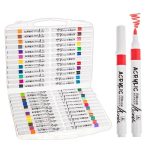 Rotaļlietas  iLike  Marker Set 60 Colors Dual-Tip Professional Drawing Markers Multicolor 