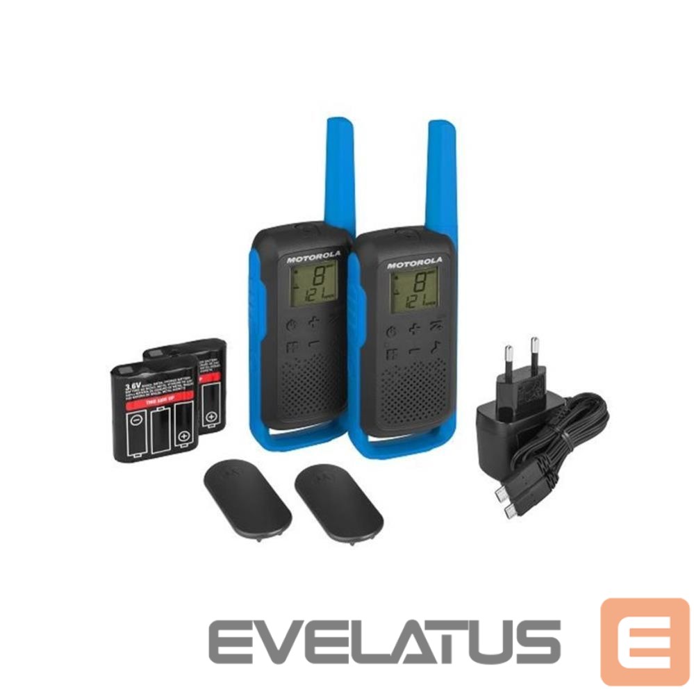 Radio uztvērēji Motorola Motorola TALKABOUT T62 blau