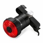 Piederums velosipēdiem iLike  Smart USB Rechargeable Bike Tail Light with Brake Sensor, 7 Lighting Modes, IPX5 Waterproof, Aluminum Bicycle Rear Light, Seat Rail Mount 