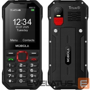 Viedtālrunis Mobiola  MB510 TitanX Black