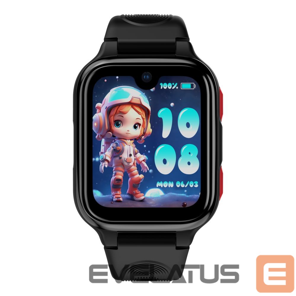 Viedpulksteni LAGENIO AI Kids Watch K9 4G Black