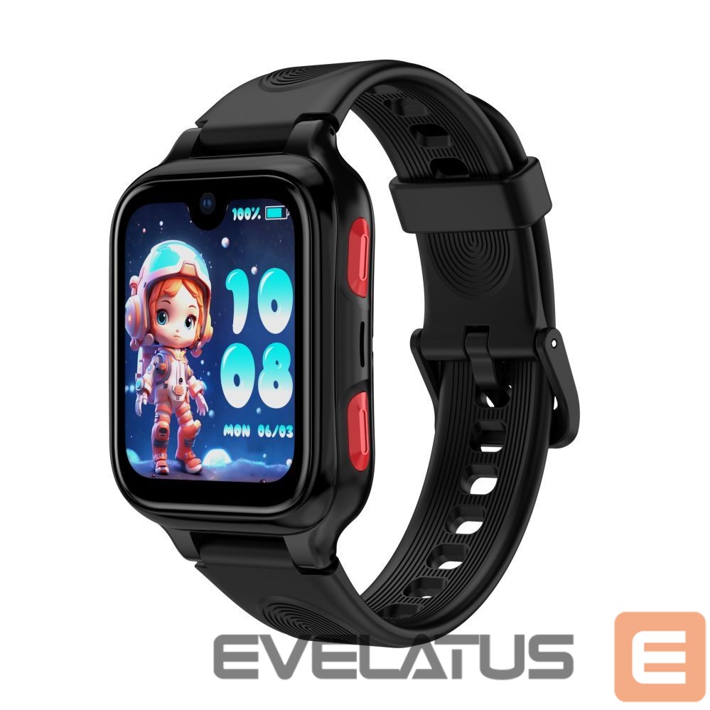 Viedpulksteni LAGENIO AI Kids Watch K9 4G Black