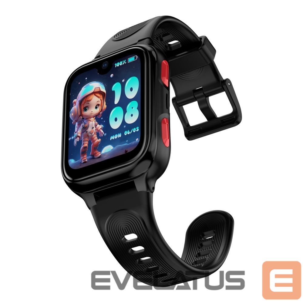 Viedpulksteni LAGENIO AI Kids Watch K9 4G Black