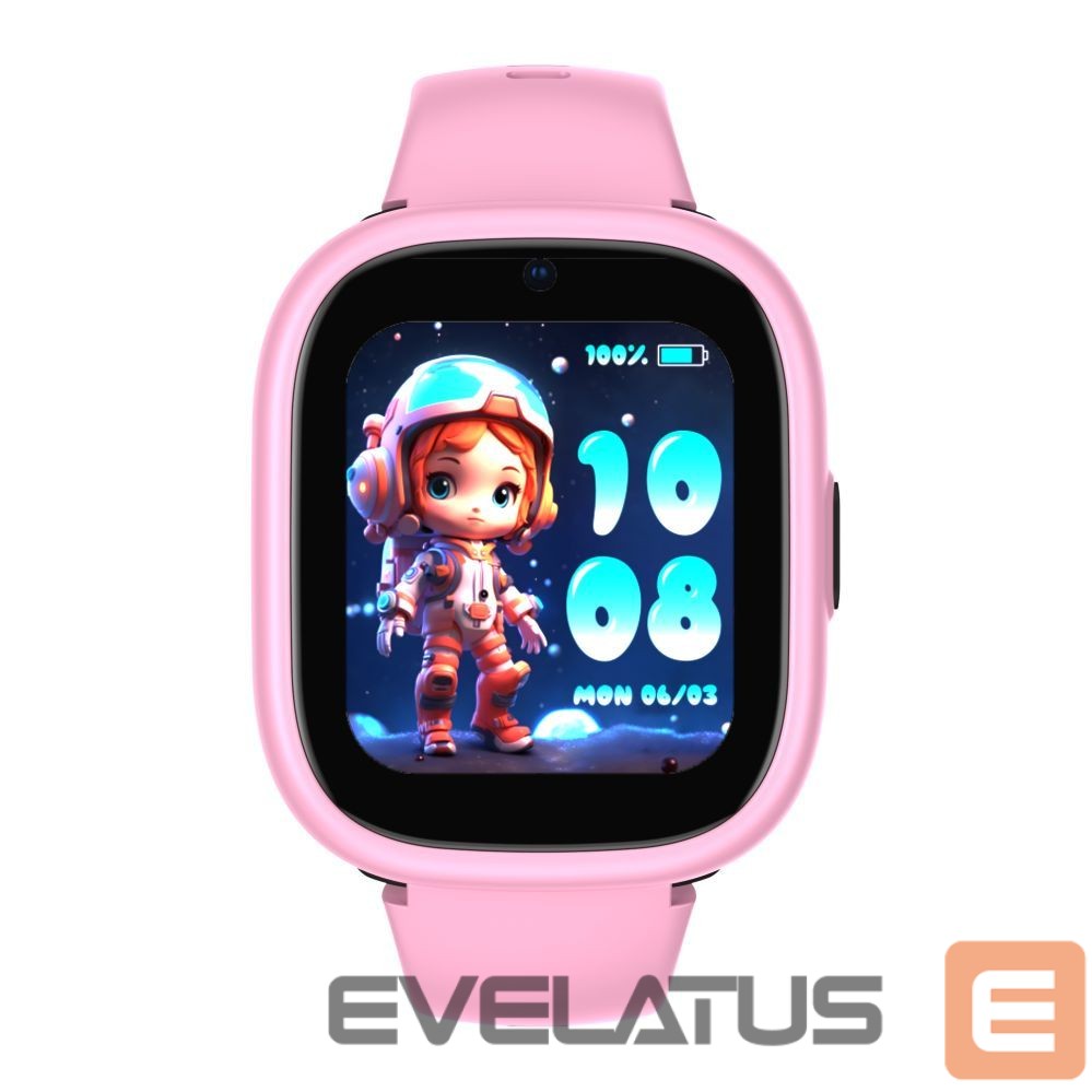 Viedpulksteni LAGENIO K3 4G Kids Smart Watch Pink