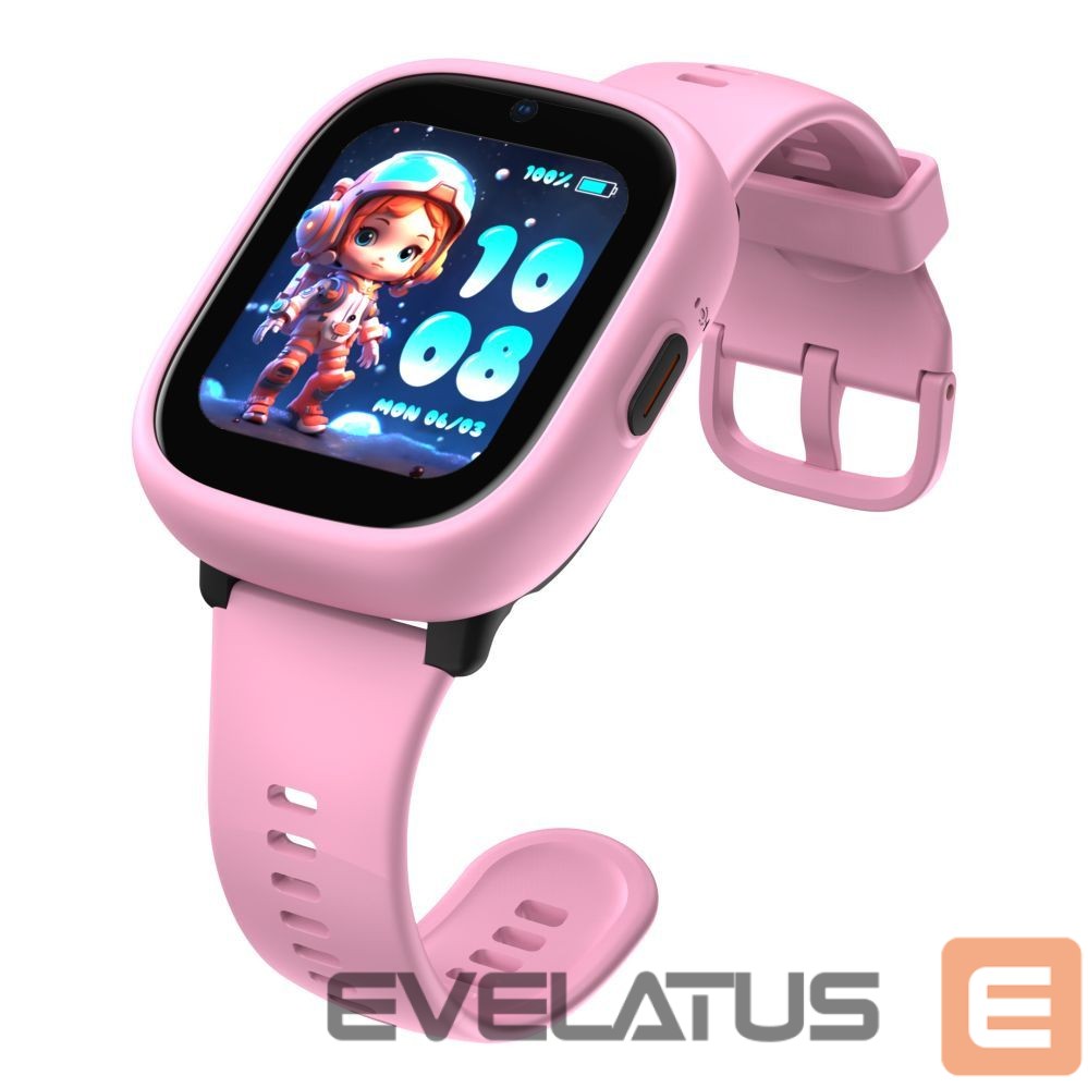 Viedpulksteni LAGENIO K3 4G Kids Smart Watch Pink