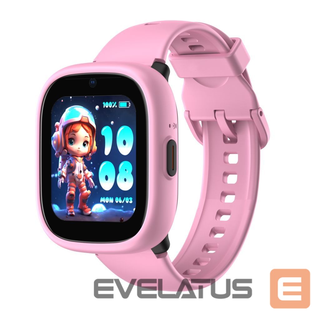 Viedpulksteni LAGENIO K3 4G Kids Smart Watch Pink