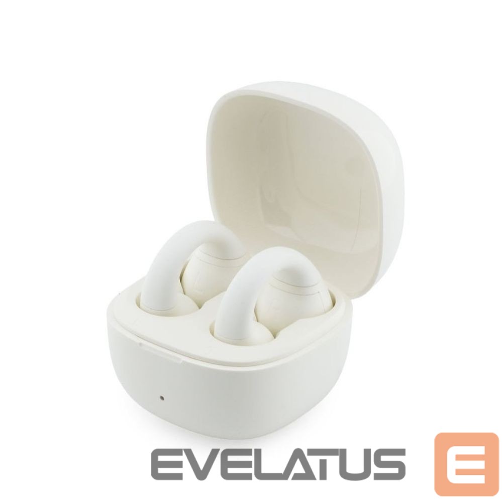 Bezvadu austiņas Guess Mini Classic Logo OWS Wireless Earphones White