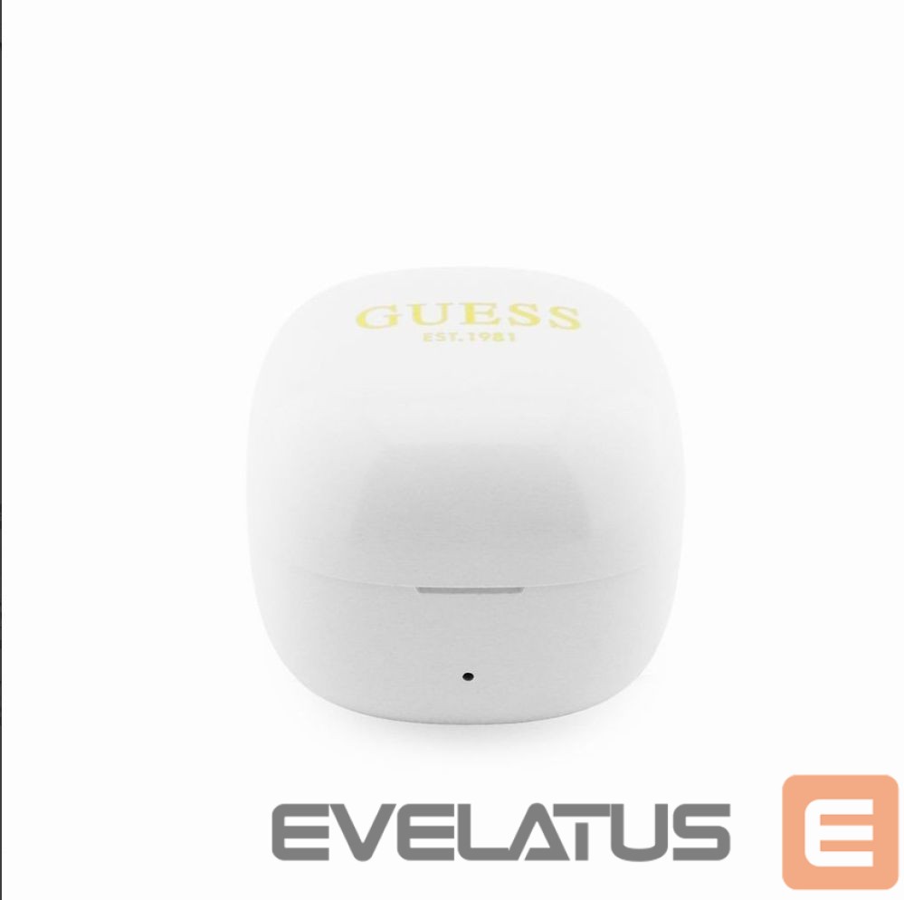 Bezvadu austiņas Guess Mini Classic Logo OWS Wireless Earphones White