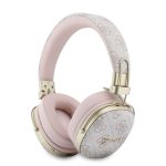 Bezvadu austiņas Guess  4G Metal Script Logo ENC Wireless Headphone Pink