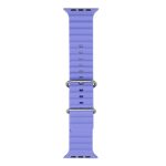 Siksniņa iWear  S1 Grooved Soft Silicone 20mm strap for Apple Watch 49mm / 45mm / 44mm / 42mm Lilac