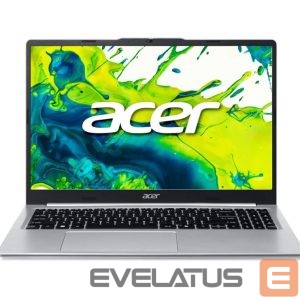 Portatīvais dators Acer  Notebook||CPU AMD RyzenT 3|5400U|2.6 GHz|15.6 "|1920 x 1080 pixels|RAM 8 GB|DDR4-SDRAM|SSD 512 GB|Discrete graphics Not available|On-board graphics Yes|Numeric keypad Yes|Keyboard language US International|OS installed Windows 11 Home|Colour Silver|Weight 1.45 kg|NX.JXMEL.001 