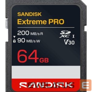 Cita datorprece SANDISK BY WESTERN DIGITAL  MEMORY SDXC 64GB UHS-I/SDSDXXU-064G-GSCIN 