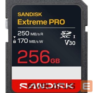 Cita datorprece SANDISK BY WESTERN DIGITAL  MEMORY SDXC 256GB UHS-1/SDSDXXJ-256G-GSCIN 