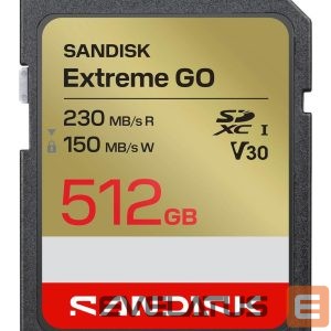 Cita datorprece SANDISK BY WESTERN DIGITAL  MEMORY SDXC 512GB UHS-I/SDSDXGN-512G-GNCIN 