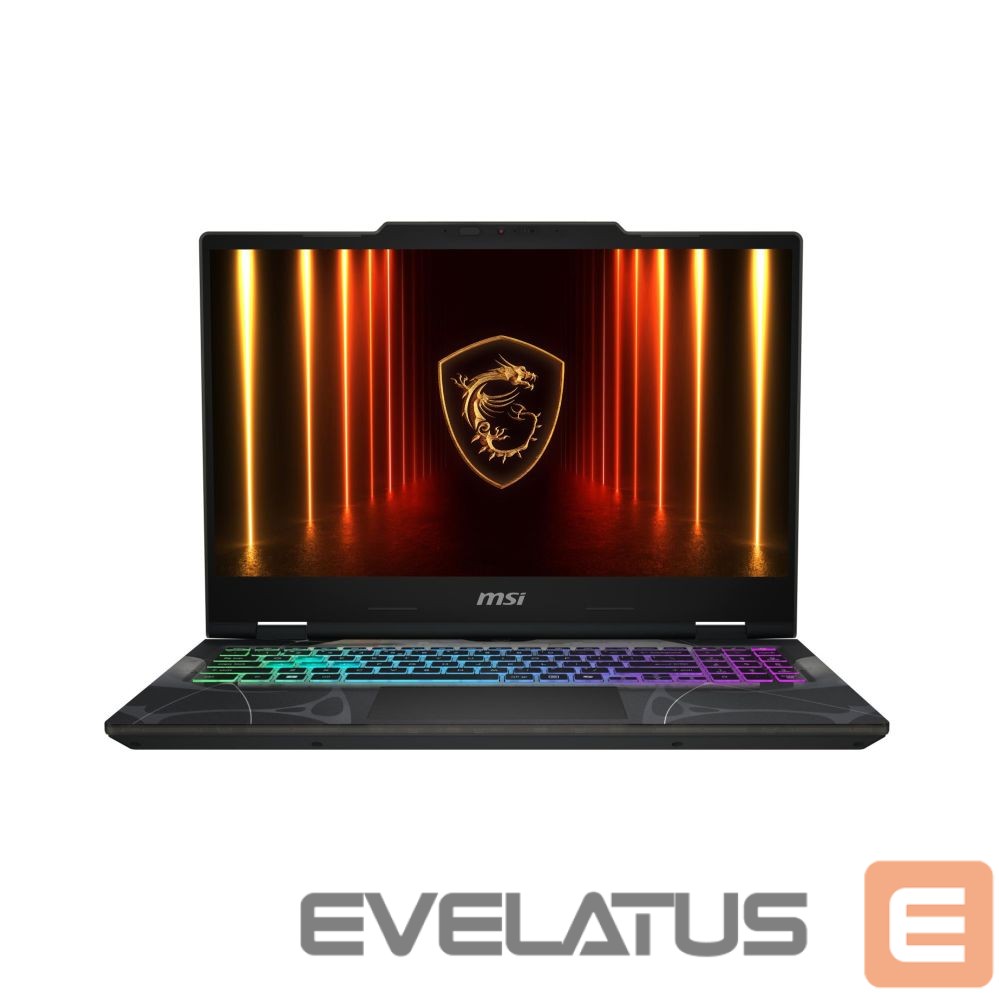 Portatīvais dators MSI Notebook||CPU Intel Core 7|240H|15.6 "|1920 x 1080 pixels|RAM 16 GB|DDR5-SDRAM|SSD 512 GB|Discrete graphics NVIDIA® GeForce RTXT 5050|8 GB|On-board graphics Yes|Numeric keypad Yes|OS installed Windows 11 Home|Colour Black|Weight 1.95 kg|5600 MHz|CYBORG15B2RWEKG-083NL