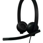 Vadu austiņas Logitech  HEADSET STEREO H570E USB/BLACK 981-001431 