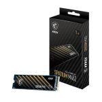 Cietais disks SSD MSI  SSD||300xTBW rating|MTBF 1500000 h|Read speed 3600 MB/s|Write speed 3100 MB/s|NVMe Yes|PCI Express 4.0|M.2|1000 GB|SPATIUM M452|S78-440L970-P83 