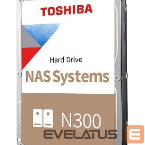 Cietais disks HDD Toshiba  HDD||Serial ATA III|3.5 "|Buffer 512 MB|7200 RPM| 12 TB|HDWG51CUZSVA 