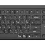 Datora tastatūra Gembird  KEYBOARD WRL SLIM BT CYRILLIC/KB-WPS-03-CYRL 