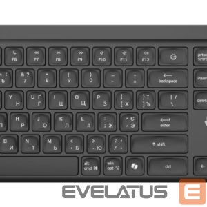 Datora tastatūra Gembird  KEYBOARD WRL SLIM BT CYRILLIC/KB-WPS-03-CYRL 