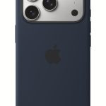 Aizmugurējais vāciņš Apple  MGFH4ZM/A iPhone 17 Pro Silicone Case with MagSafe, Midnight 
