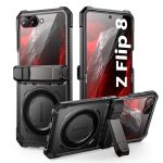 Aizmugurējais vāciņš Supcase  Supcase UB Grip Mag MagSafe Case for Samsung Galaxy Z Flip 8 - Black 
