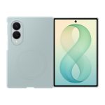 Citas preces Samsung  Samsung Silicone Magnet Case for Samsung Galaxy Z Fold 8 compatible with MagSafe + 2 anti-reflective films - green 