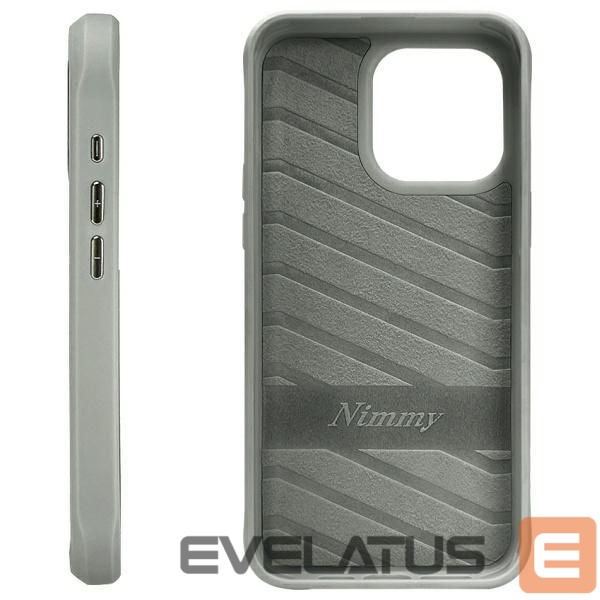 Citas preces Nimmy Nimmy Glasses Cool Cat Case for iPhone 15 Pro - Gray
