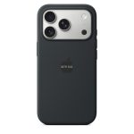 Aizmugurējais vāciņš Apple  iPhone 17 Pro Silicone Case with MagSafe - Black 