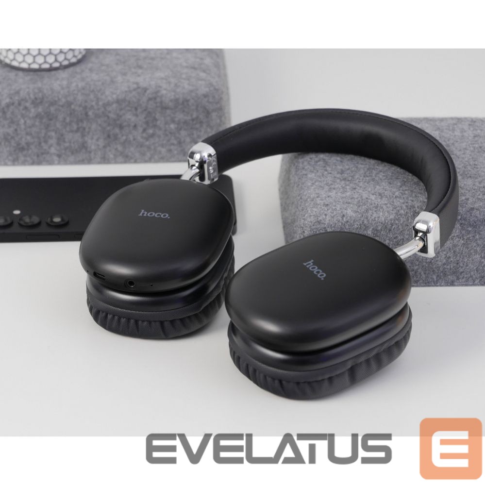 Bezvadu austiņas Hoco Wireless headphones Hoco W35 Max black