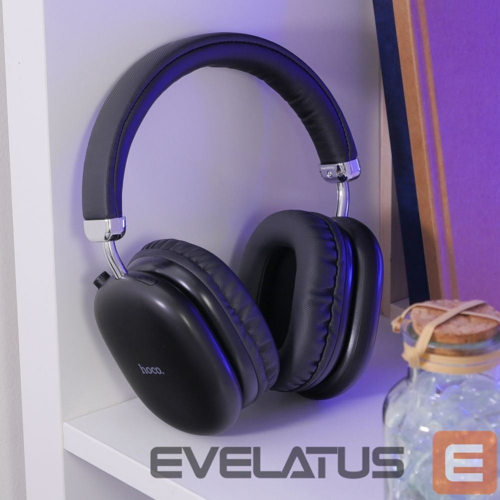 Bezvadu austiņas Hoco Wireless headphones Hoco W35 Max black
