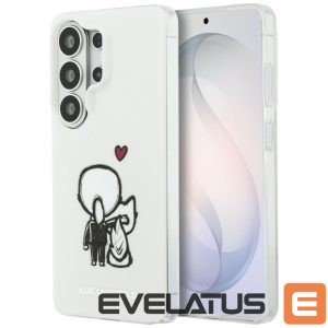 Aizmugurējais vāciņš Karl Lagerfeld - KARL LAGERFELD case for SAMSUNG S26 Ultra KLHMS26L6HKCBHH (Magnetic IML K&C Back Logo) transparent 