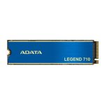 Cietais disks SSD ADATA  LEGEND 710 256 GB SSD form factor M.2 2280 SSD interface PCIe Gen3x4 Write speed 1800 MB/s Read speed 2400 MB/s 