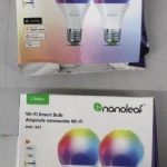 LED spuldze Nanoleaf  SALE OUT.  Essentials Smart A60 Bulb E27 Matter WiFi 9W 900Lm RGBCW 2700-6500K, 2pcs pack |  Essentials Smart A60 Bulb Matter WiFi 900Lm 2700-6500K, 2pcs pack | E27 | 9 W | RGBCW | DAMAGED PACKAGING 
